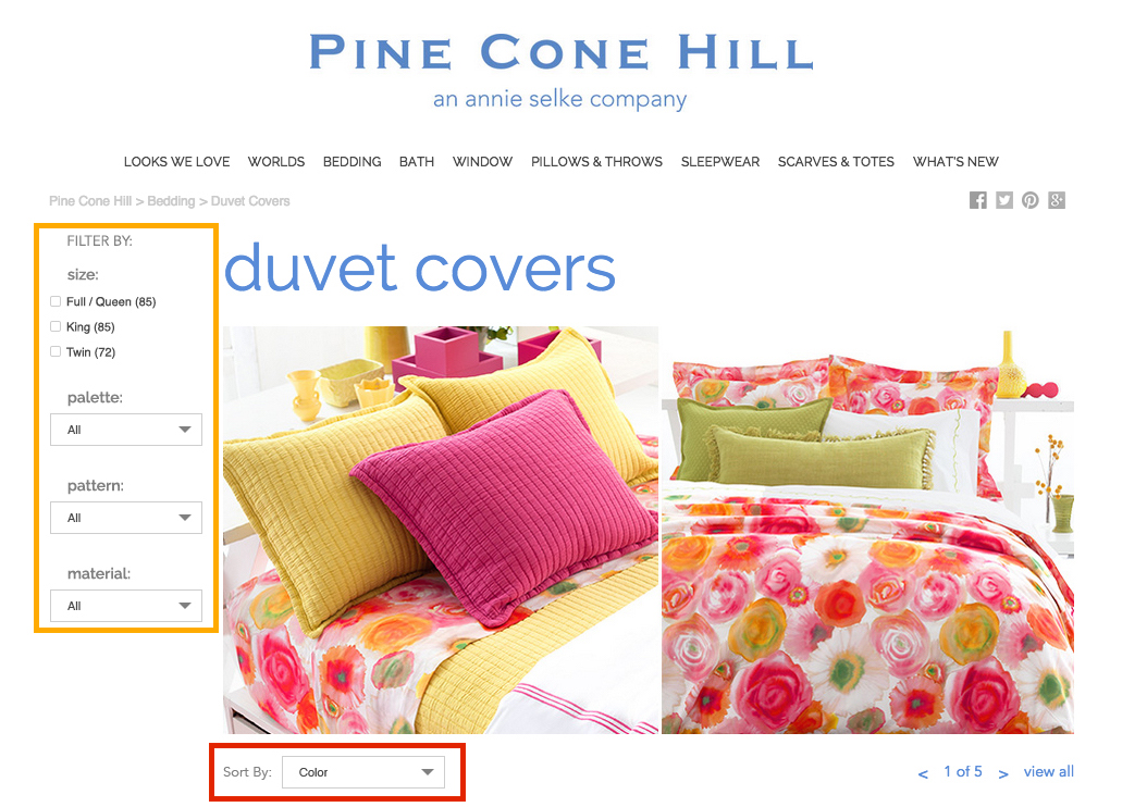 Collapsed left-hand filter (built on VarA).